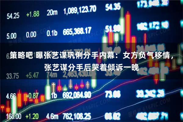 策略吧 曝张艺谋巩俐分手内幕：女方负气移情，张艺谋分手后哭着倾诉一晚
